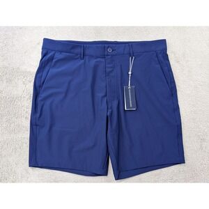 Holderness & Bourne Mens Tailored Fit Golf Shorts Size 36 Performance Blend Blue